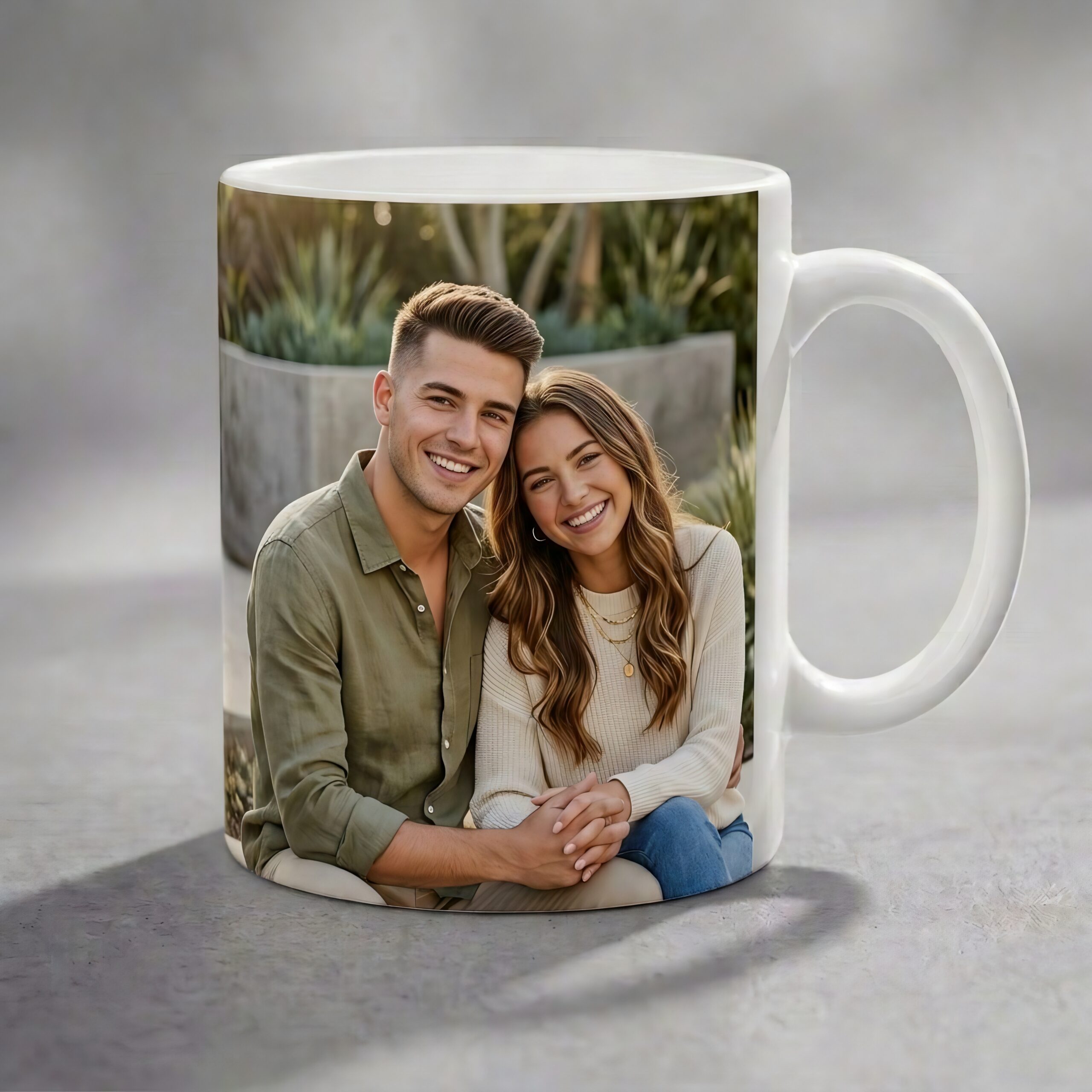 Personalized White Ceramic Mug